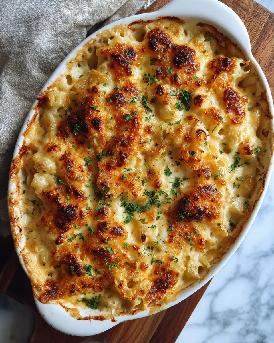 Final dish - Decadent Delight: Creamy Cajun Chicken Alfredo Bake Unveiled