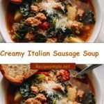 Warm Up Your Winter with Creamy Italian Sausage Soup Delight