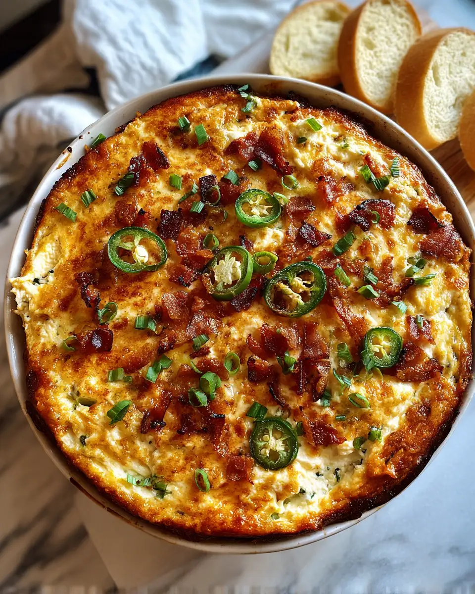 Final dish - Spice Up Your Party with Ultimate Creamy Jalapeño Popper Dip