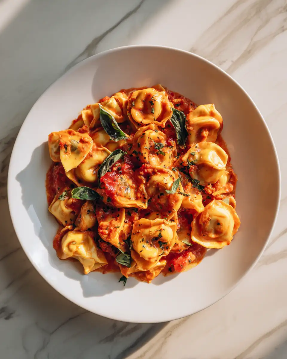 Irresistibly Creamy Tomato Tortellini: A Comforting Italian Classic - Featured Image