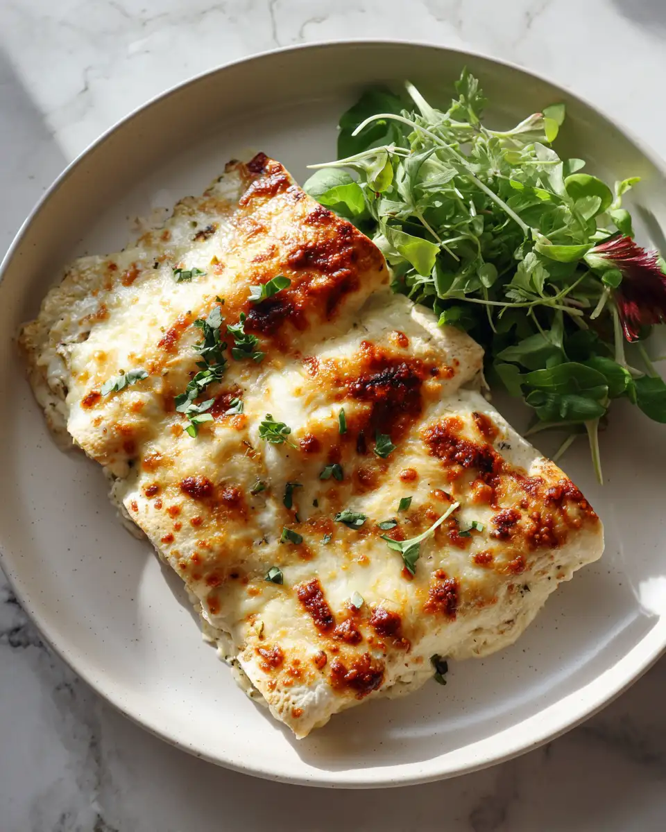 Irresistibly Creamy White Chicken Enchiladas: Your New Favorite Comfort Dish - Featured Image