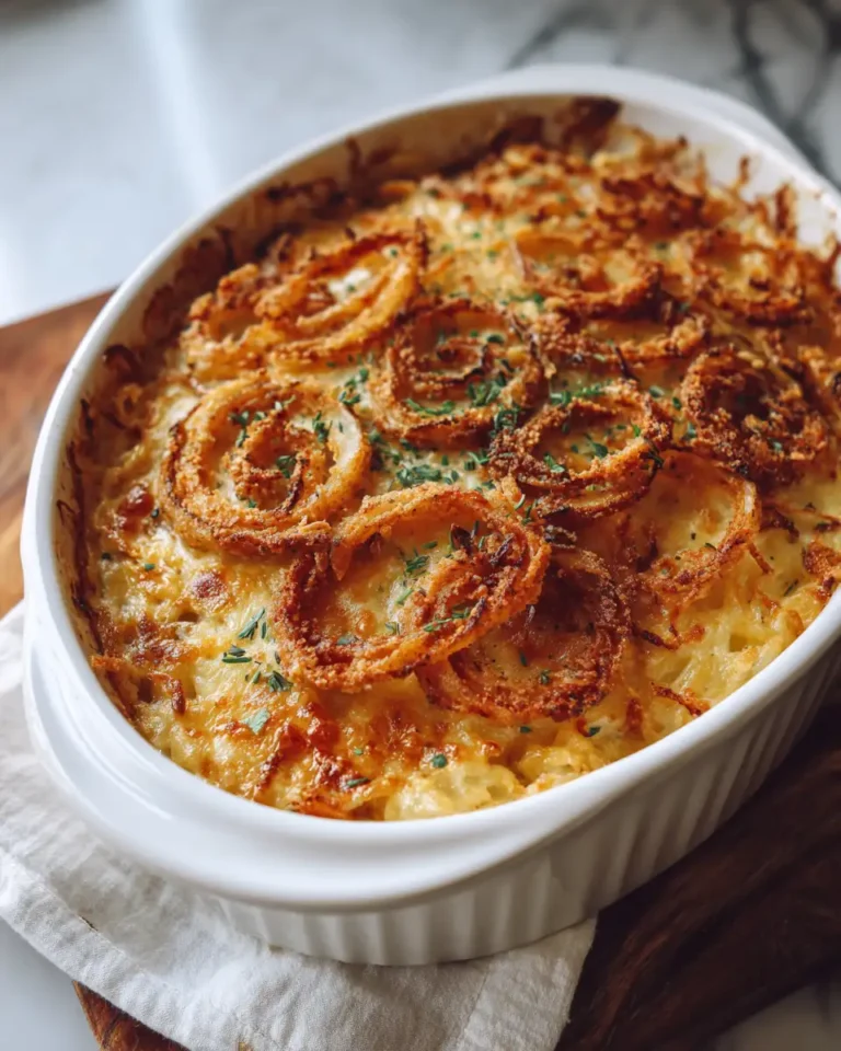Ultimate Crispy Onion Ring Casserole: A Comfort Food Revolution - Featured Image