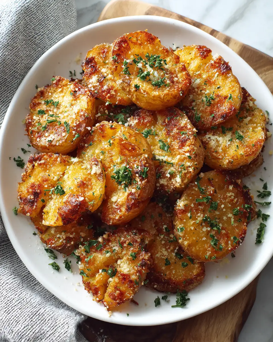 Crispy Parmesan Ranch Smashed Potatoes: The Ultimate Comfort Food Makeover - Featured Image