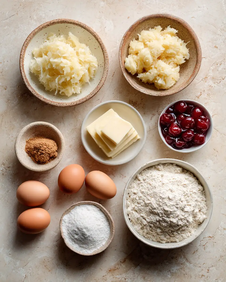 Ingredients for Sweet Simplicity: Easy Pineapple Upside Down Sugar Cookies