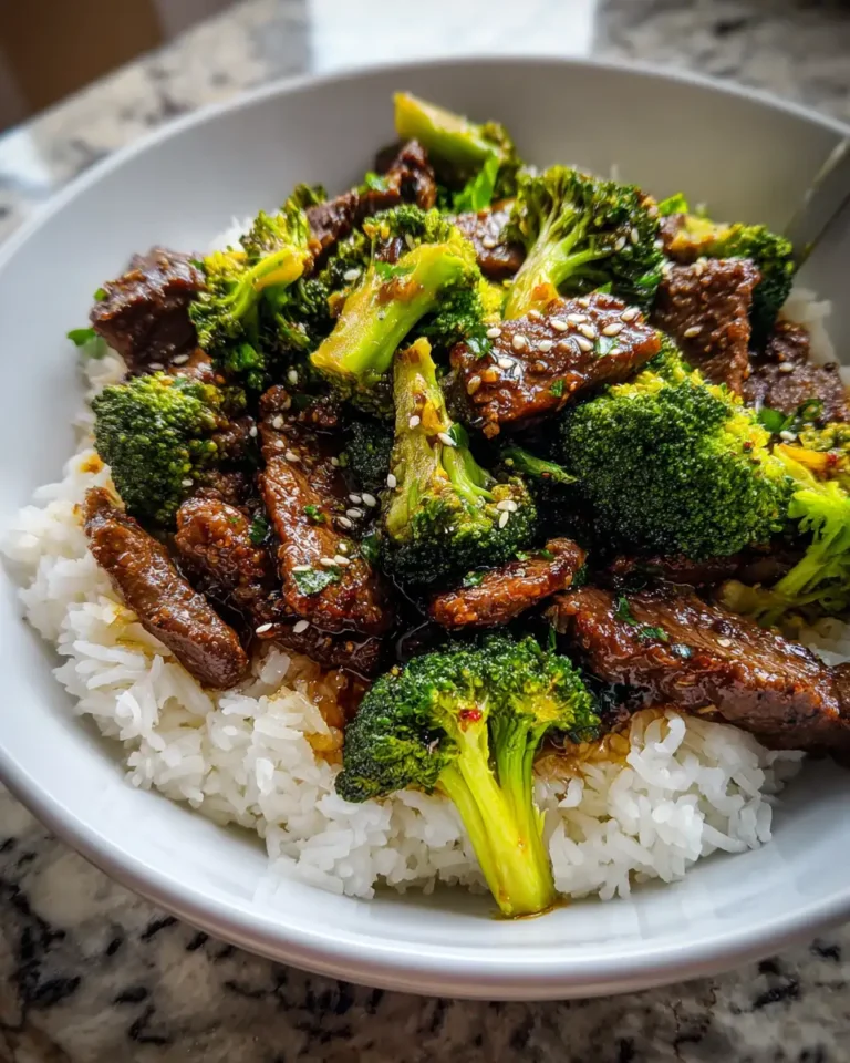 Savor the Flavor: Irresistible Garlic Butter Beef and Broccoli Delight - Featured Image