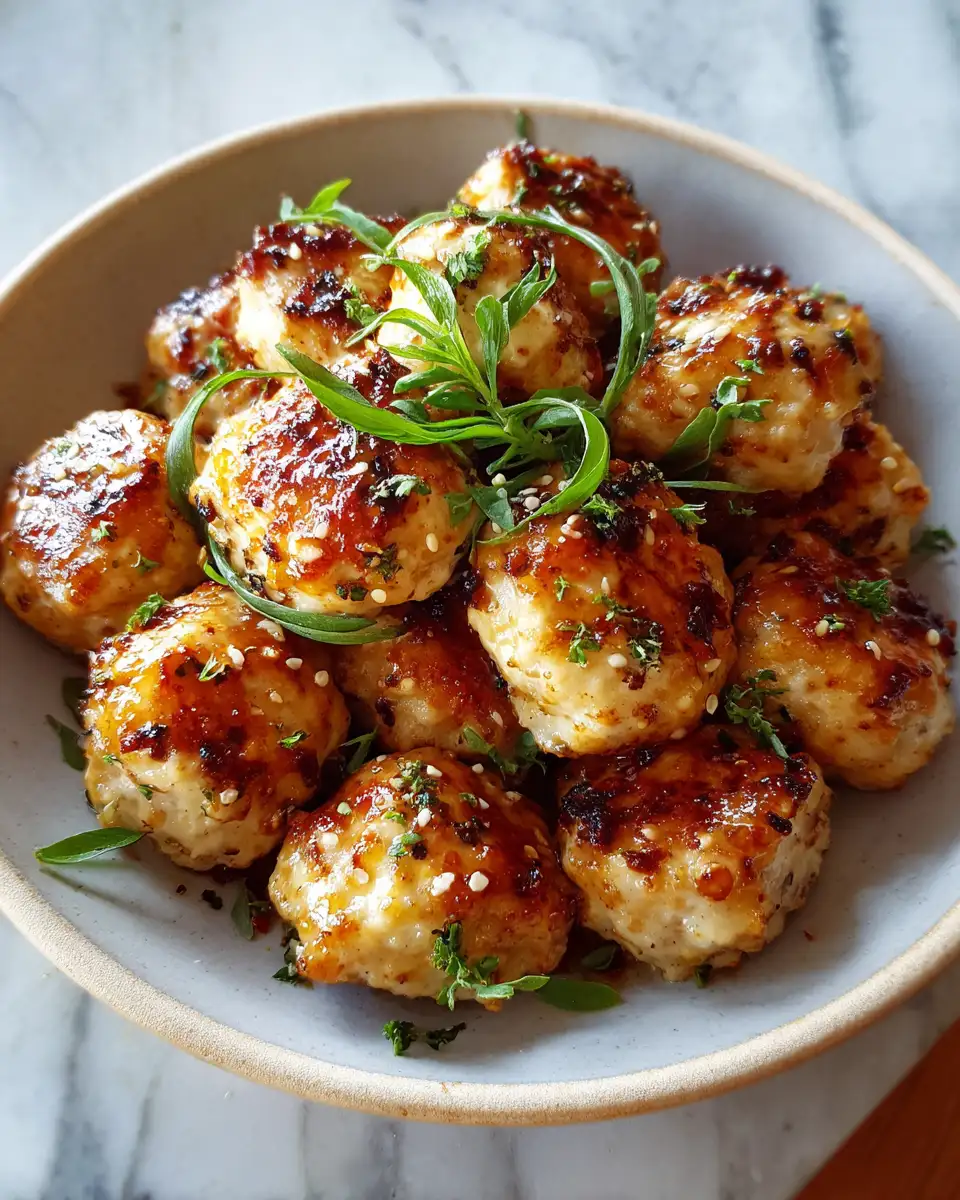 Savory Garlic Butter Chicken Meatballs That Melt in Your Mouth - Featured Image