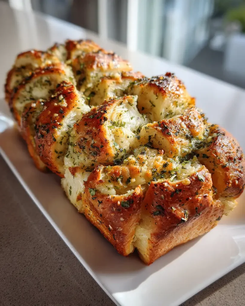 Irresistible Garlic Herb Pull-Apart Bread: A Flavorful Twist on a Classic Treat - Featured Image