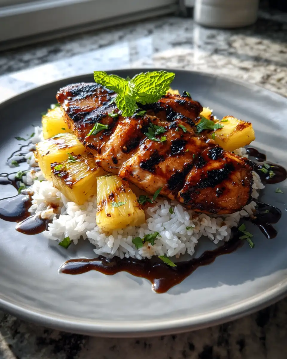 Savor the Summer: Grilled Teriyaki Pineapple Chicken Bliss - Featured Image