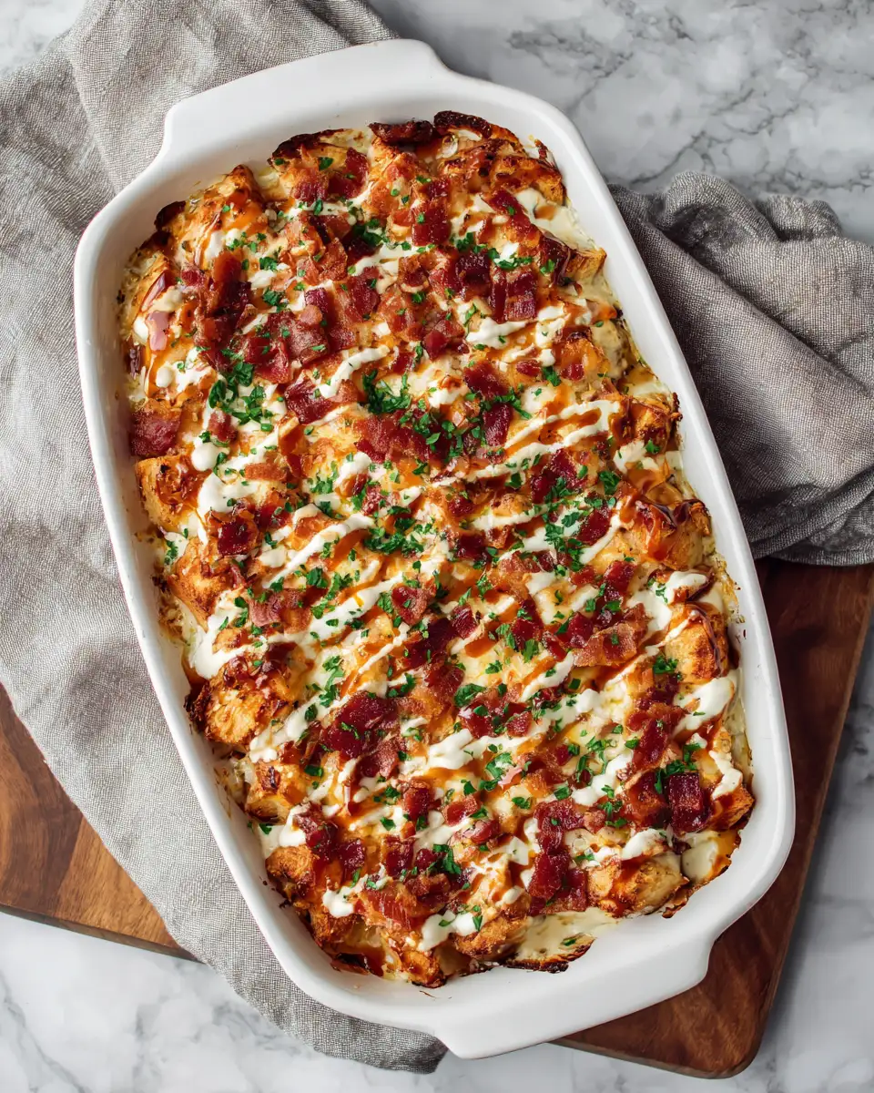 Savory Delight: Honey BBQ Bacon Ranch Chicken Bake Extravaganza - Featured Image