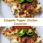 Spice Up Dinner with a Jalapeño Popper Chicken Casserole Twist
