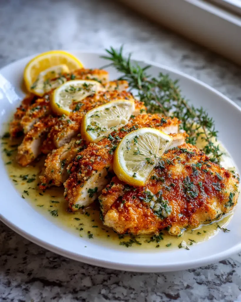 Zesty Lemon Herb Parmesan Chicken: A Flavorful Delight - Featured Image