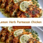 Zesty Lemon Herb Parmesan Chicken: A Flavorful Delight