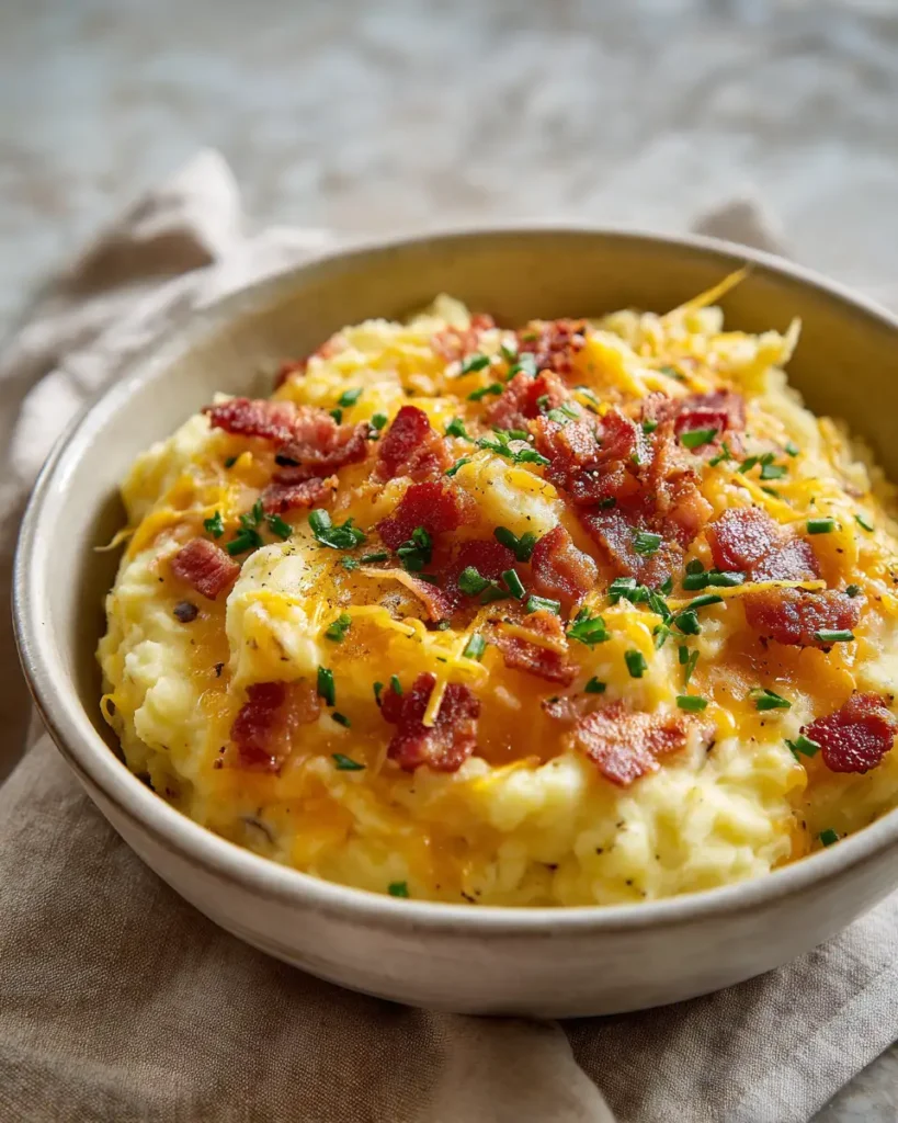 Ultimate Comfort: Loaded Bacon Cheddar Mashed Potato Bowls - Featured Image