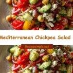 Fresh and Flavorful Mediterranean Chickpea Salad Delight