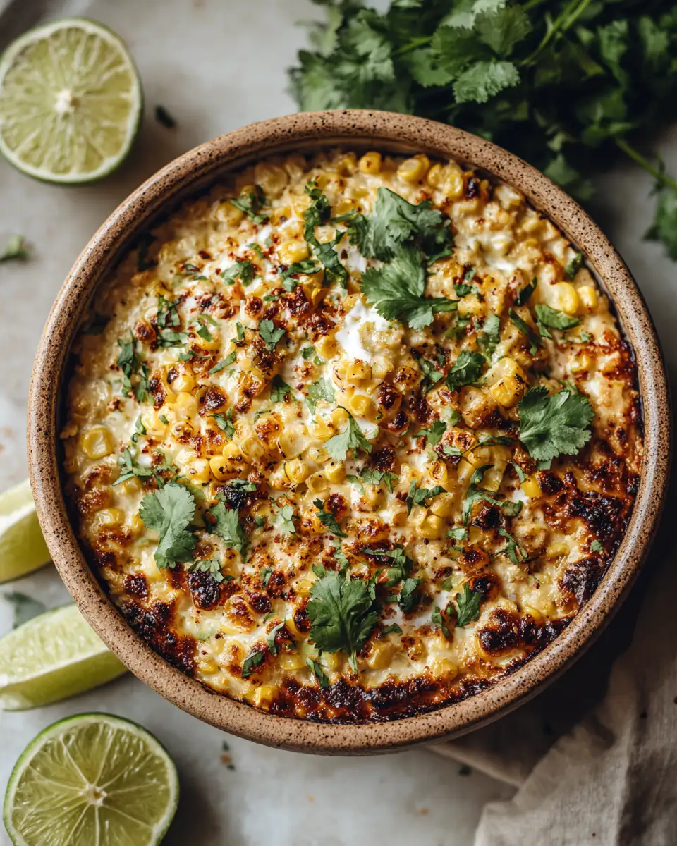 Final dish - Irresistible Mexican Street Corn Dip: A Fiesta of Flavors