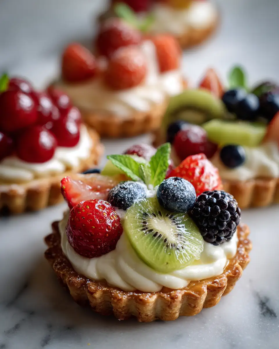 Final dish - Mini Fruit Tarts: Bite-Sized Bliss Bursting with Flavor