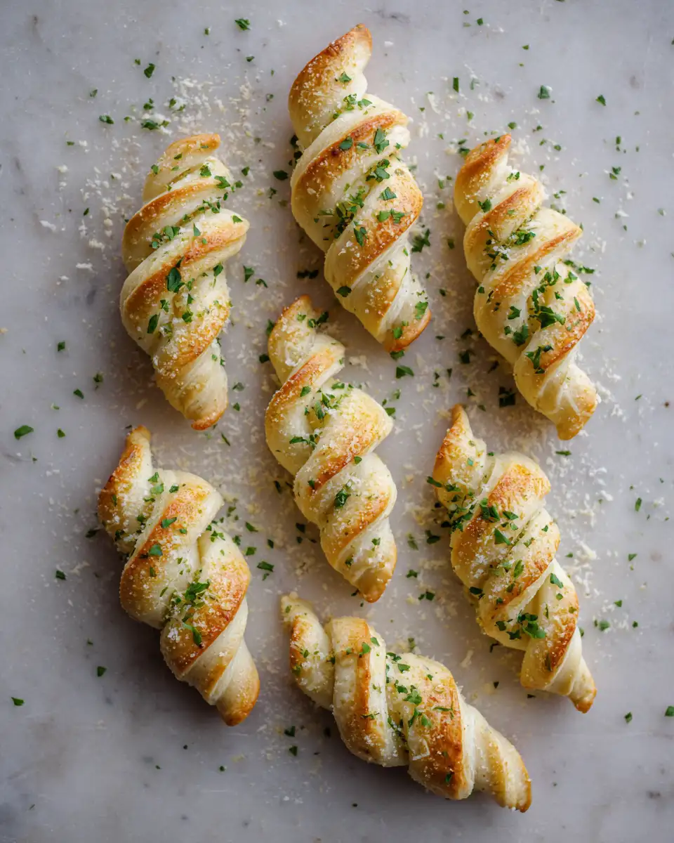 Ingredients for Irresistible Parmesan Garlic Crescent Twists You Need to Try