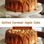 Decadence Meets Delight in the Perfect Salted Caramel Apple Cake