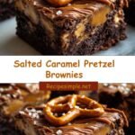 Decadent Delight: Indulge in Salted Caramel Pretzel Brownies