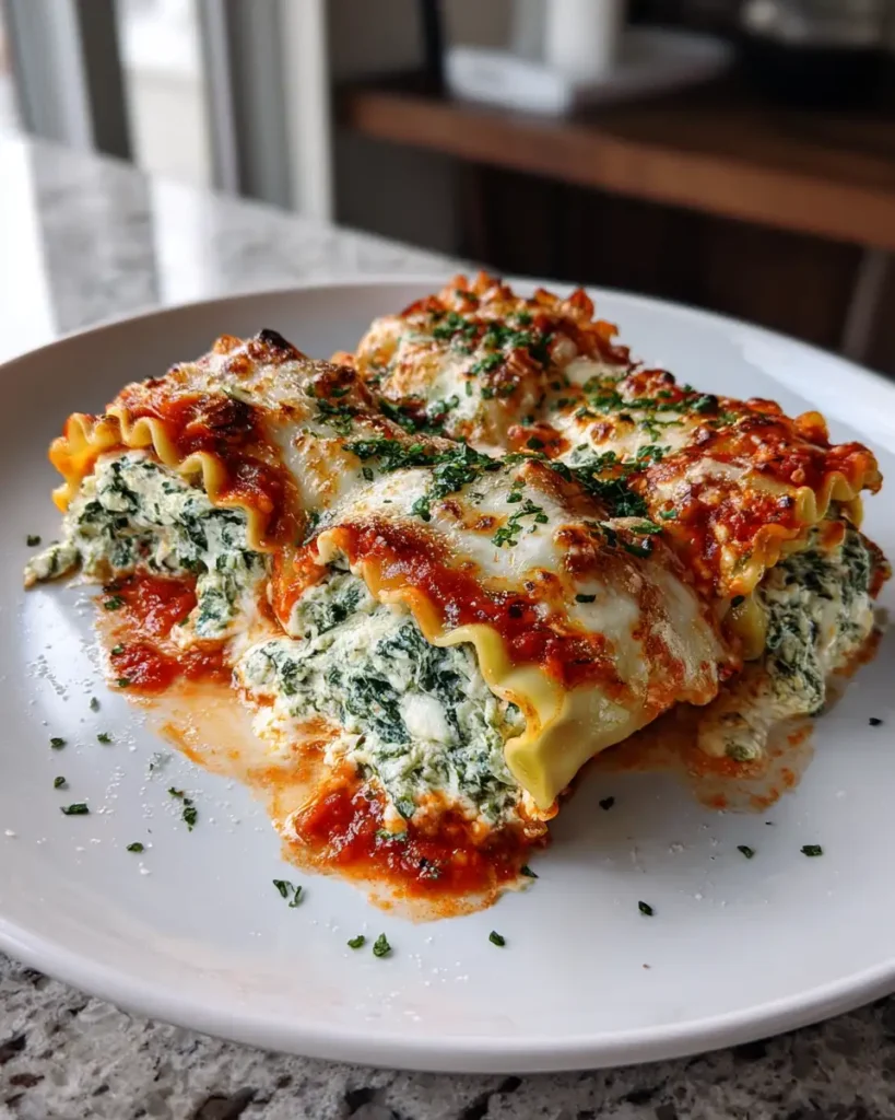 Irresistible Spinach Ricotta Lasagna Rolls That Will Elevate Your Dinner Game - Featured Image