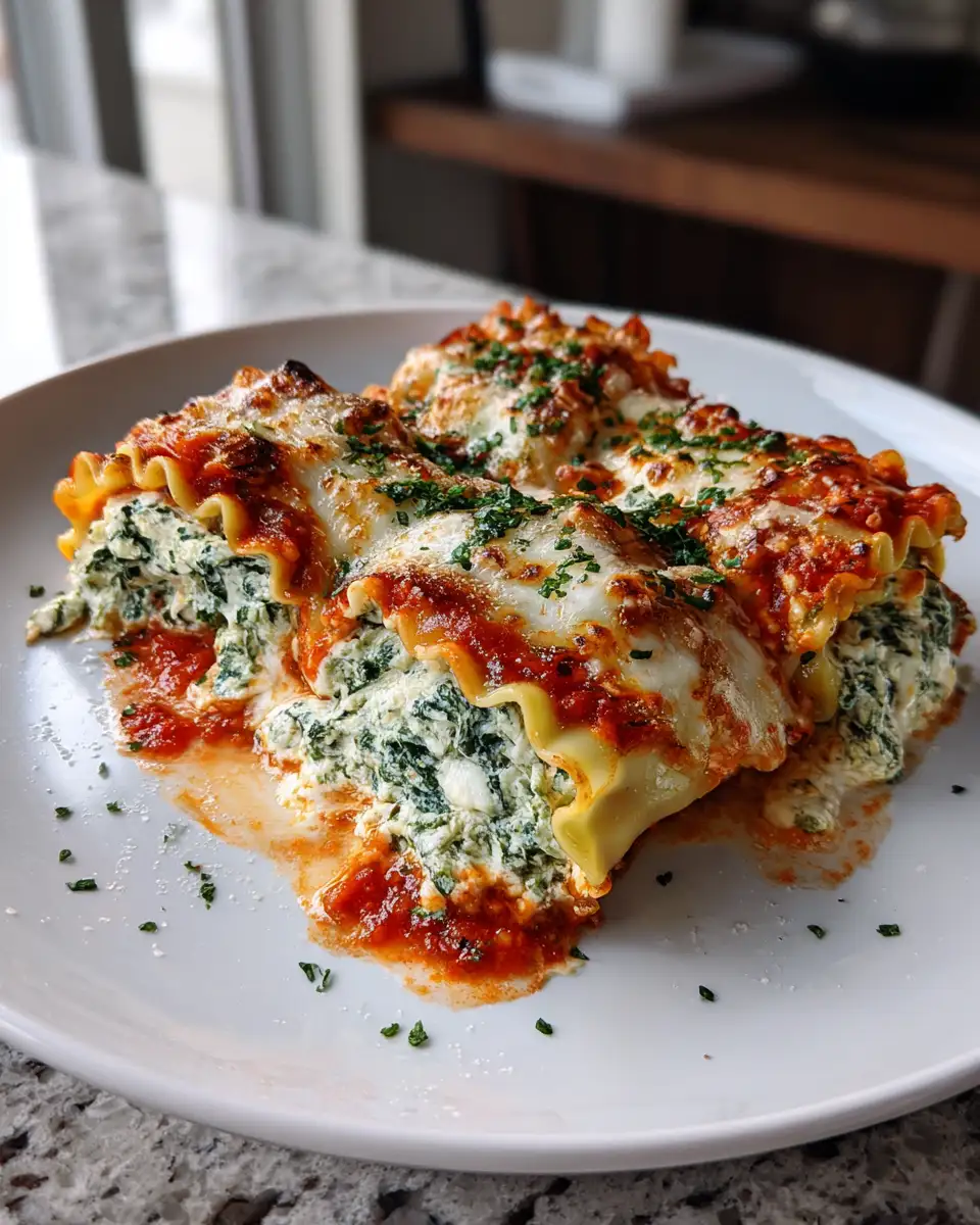 Irresistible Spinach Ricotta Lasagna Rolls That Will Elevate Your Dinner Game - Featured Image