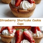 Irresistible Strawberry Shortcake Cookie Cups: A Sweet Twist on a Classic Treat