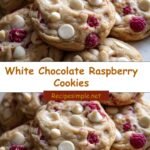 Indulge in Sweet Bliss with Irresistible White Chocolate Raspberry Cookies